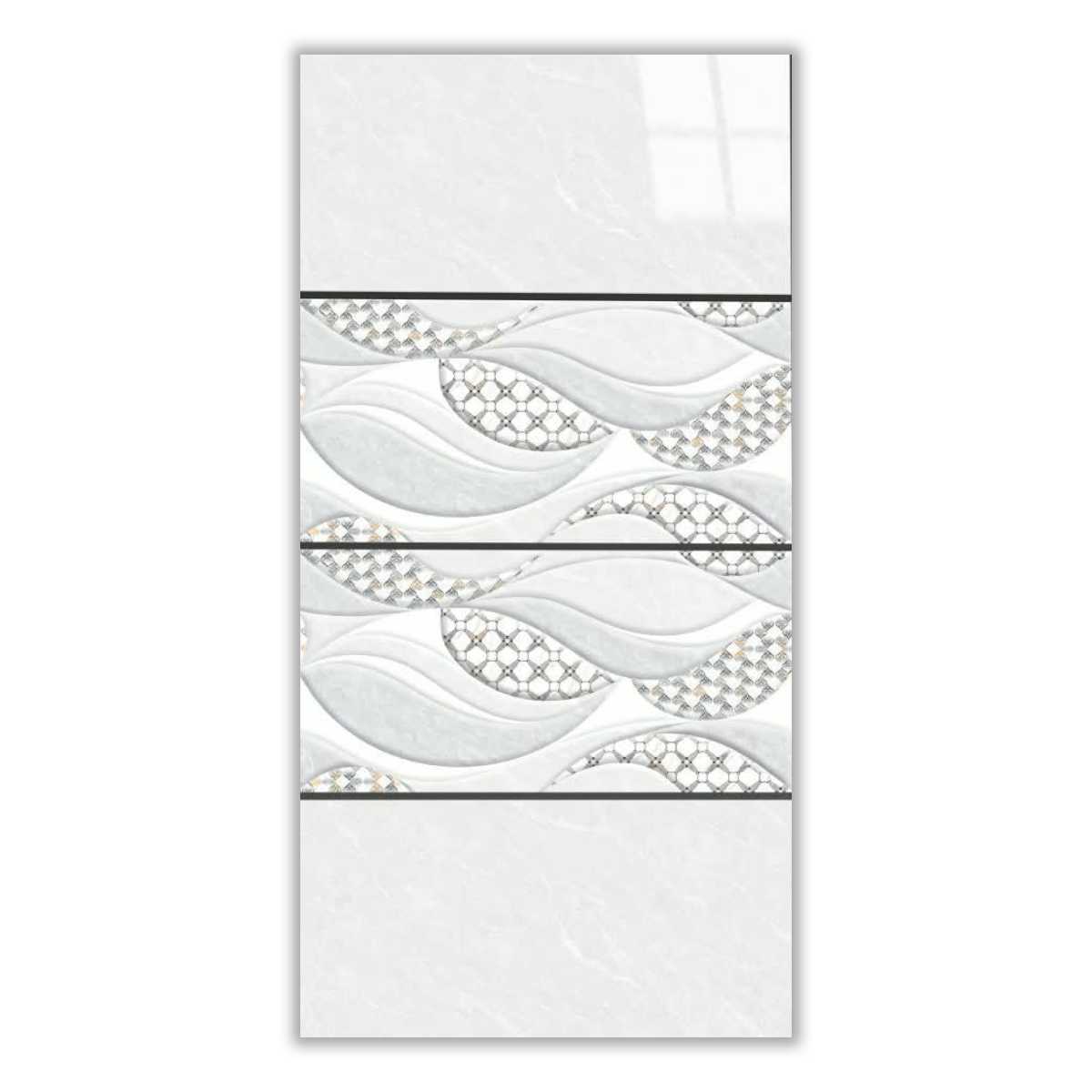 KAYO - 30x60 cm, Whitebody, 9.5, ‌BIIa (3-6%), Glossy