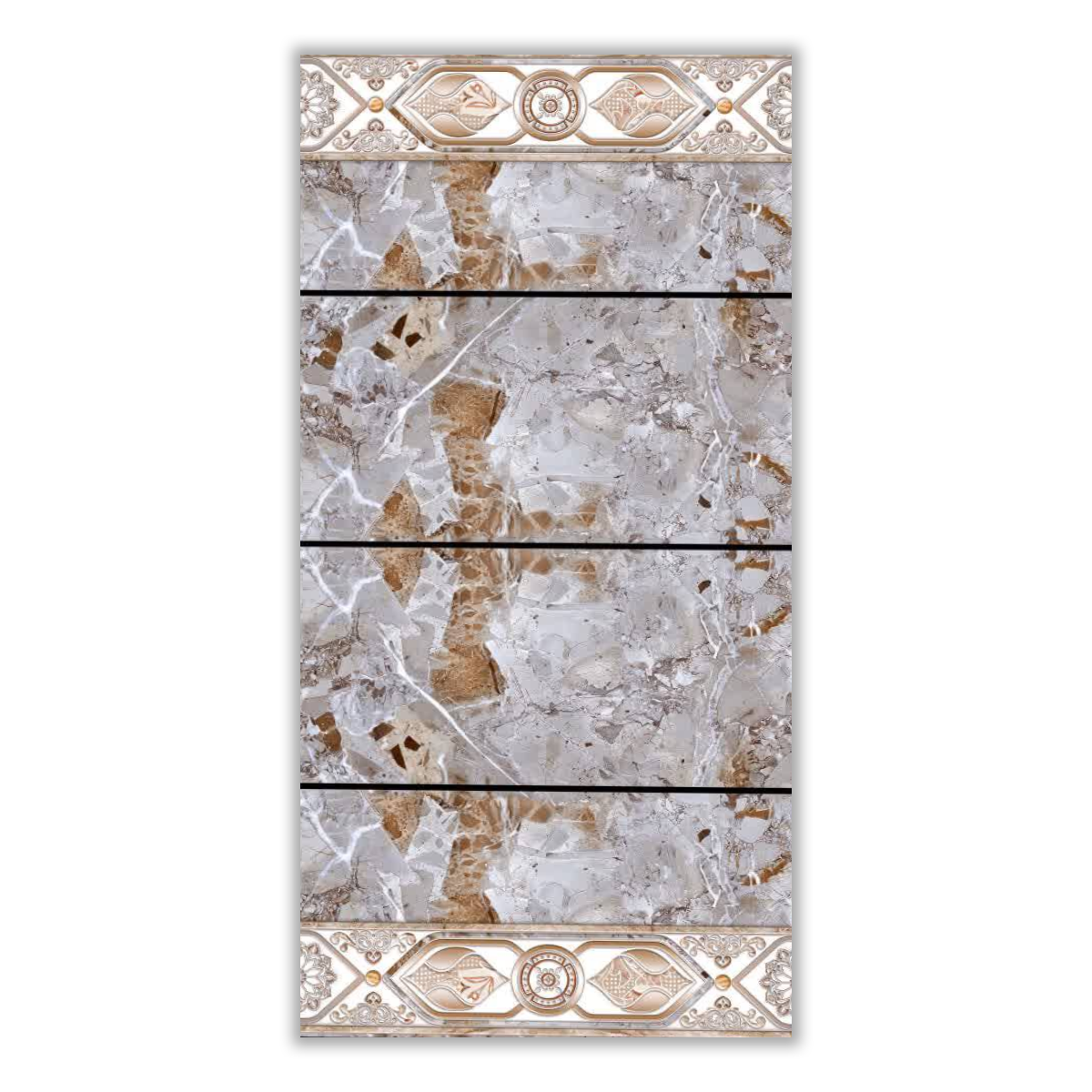 Elina6 - 30x60 cm, Whitebody, 9.5, ‌BIIa (3-6%), Glossy