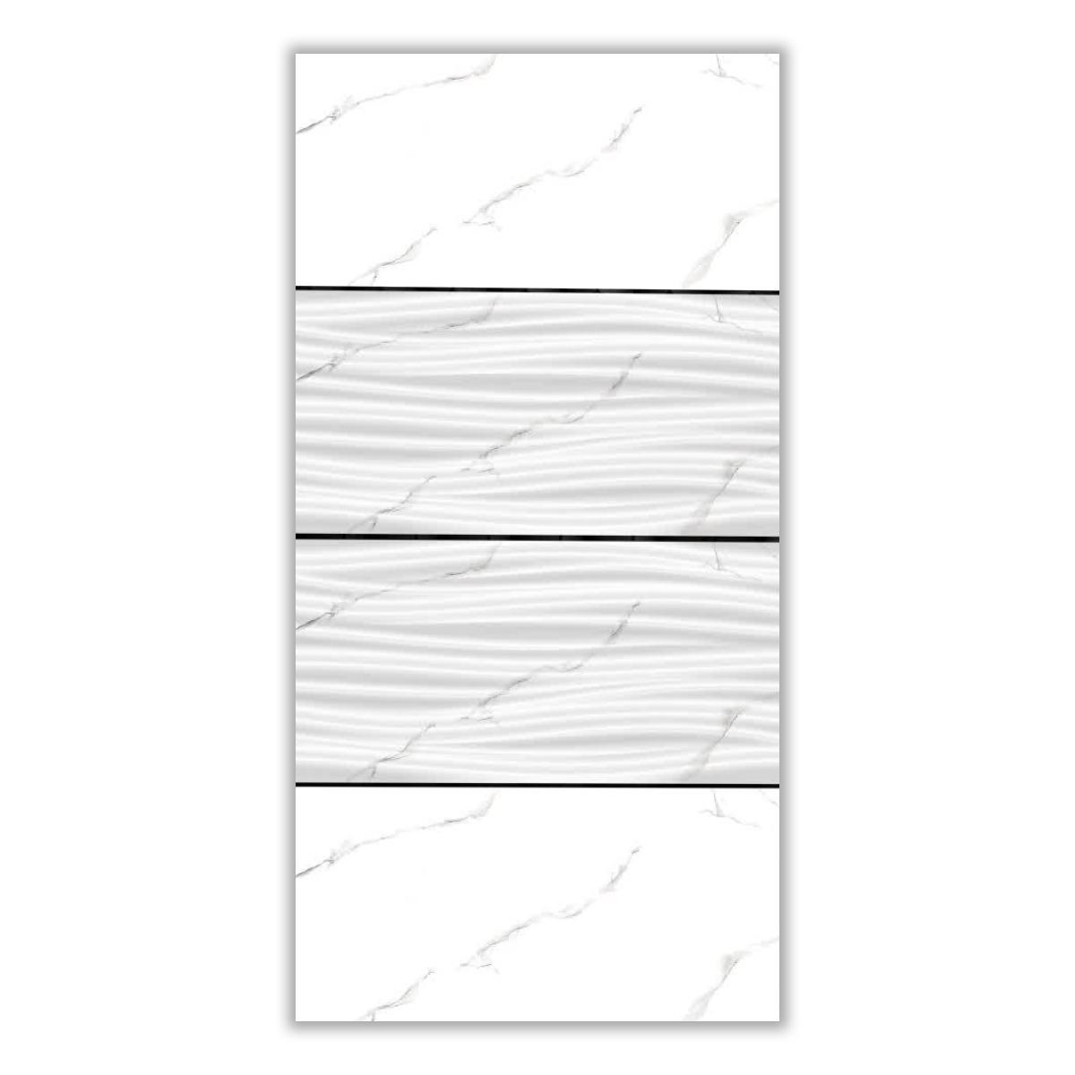 Shakila - 30x60 cm, Whitebody, 9.5, ‌BIIa (3-6%), Glossy