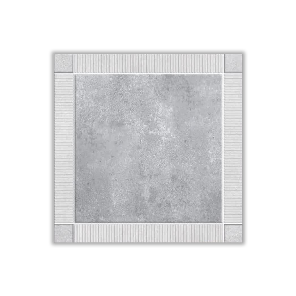 Samanta Dark Gray - 50x50 cm, Redbody, 9, ‌BIIa (3-6%), Glossy