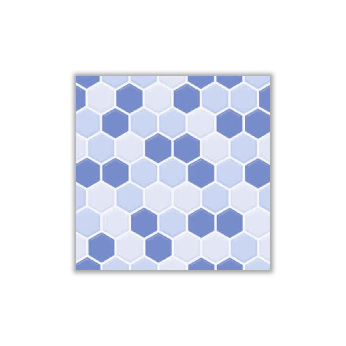 Pixel Blue - 30x30 cm, Redbody, 8, ‌BIIa (3-6%), Glossy