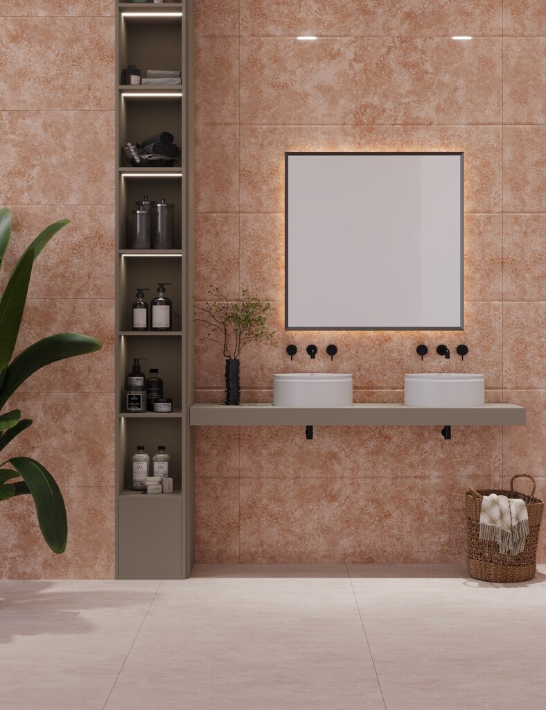 Terracotta Stone-Look Wall, Floor, Stair & Skirting Tile Collection